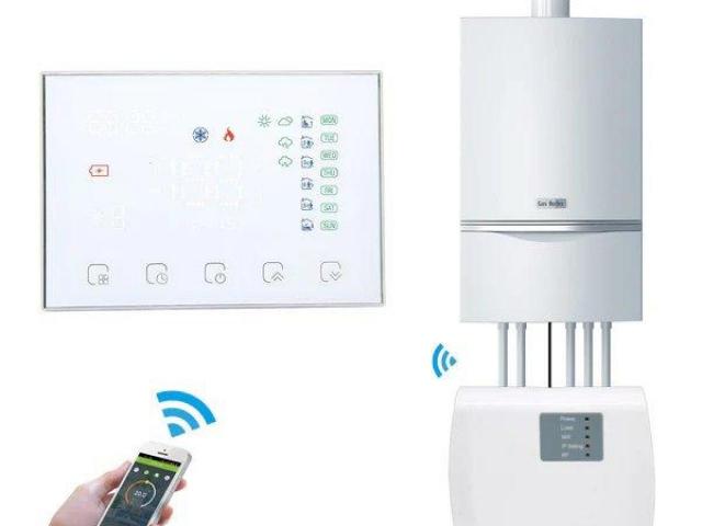Termostat Smart Wireless RF cu Wi-Fi și Receiver