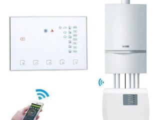 Termostat Smart Wireless RF cu Wi-Fi și Receiver