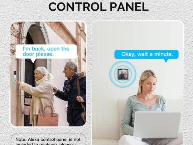 MOES Tuya Smart WiFi Videointerfon cu Cameră și Audio Bidirecțională - 4/8